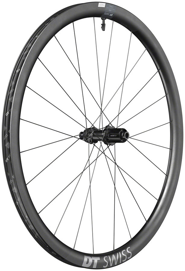 DT Swiss CRC 1400 Spline 35 Rear Wheel - 700, 12 x 142mm, Center-Lock, HGR11, Black