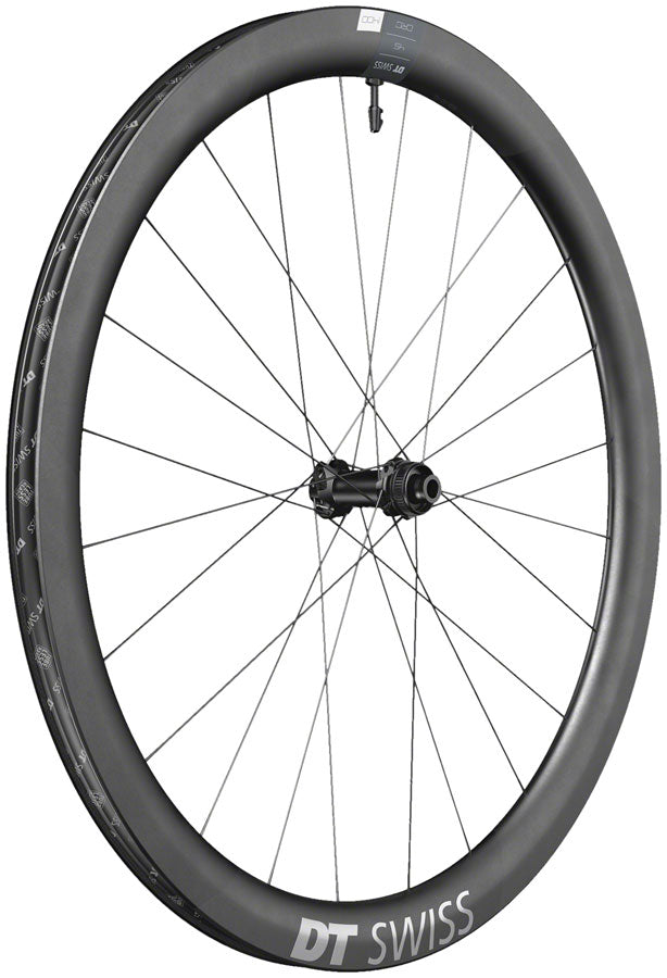 DT Swiss CRC 1400 Spline 45 Front Wheel - 700, 12 x 100mm, Center-Lock, Black