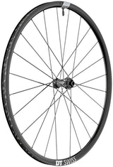 DT Swiss C 1800 Spline 23 Front Wheel - 700, 12 x 100mm, Center-Lock, Black