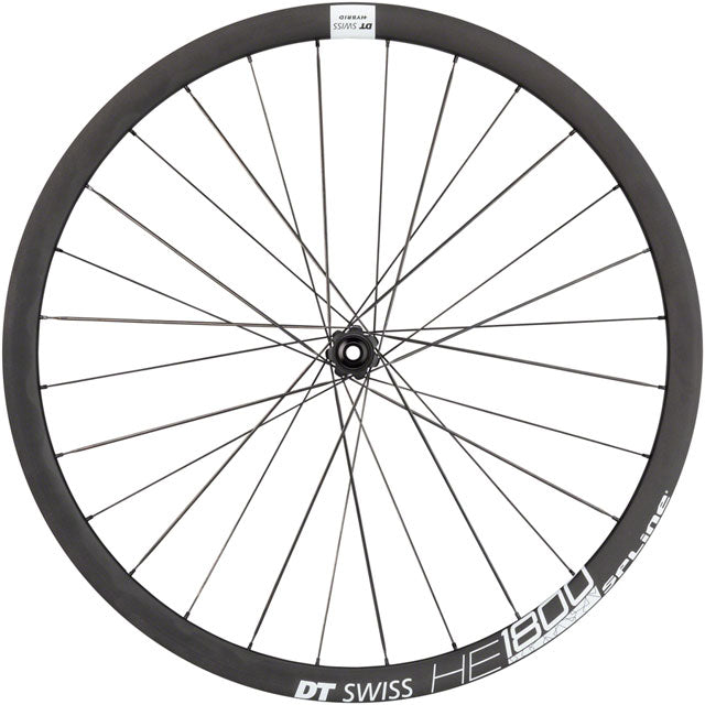 DT Swiss HE 1800 Spline 32 Front Wheel - 700, 12 x 100mm, Center-Lock, Black