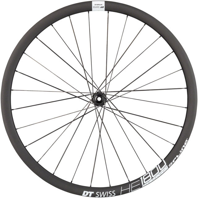 DT Swiss HE 1800 Spline 32 Front Wheel - 700, 12 x 100mm, Center-Lock, Black