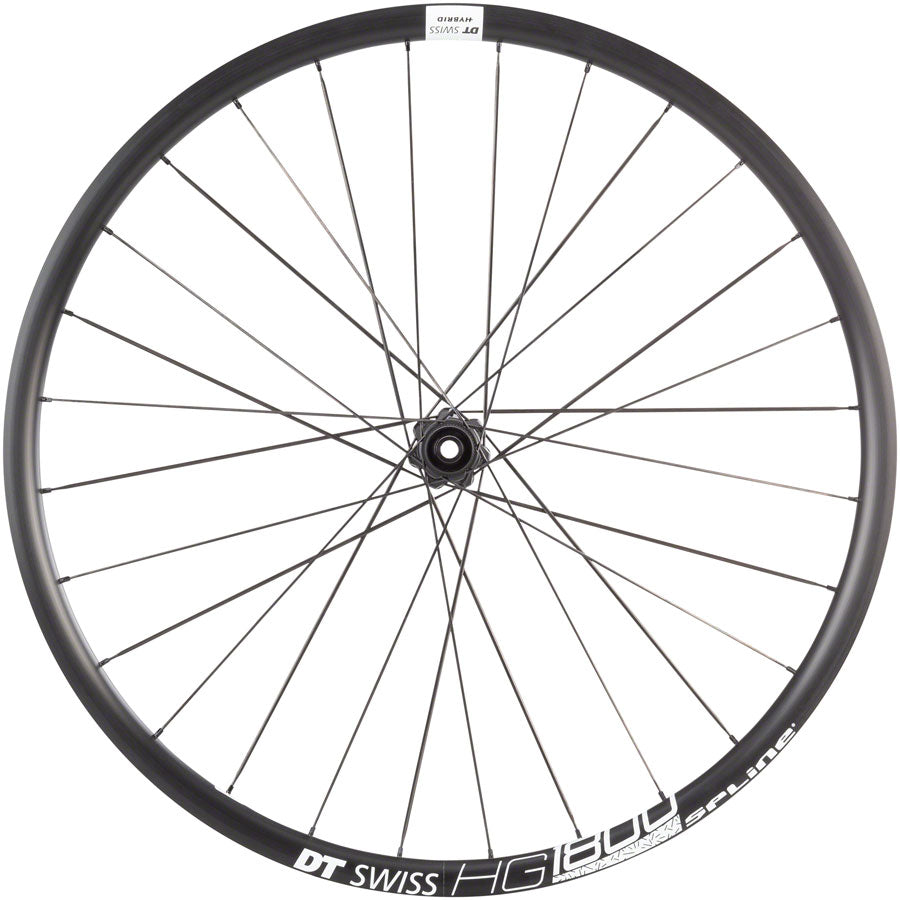 DT Swiss HG 1800 Spline Rear Wheel - 700, 12 x 142mm, Center-Lock, HG 11, Black