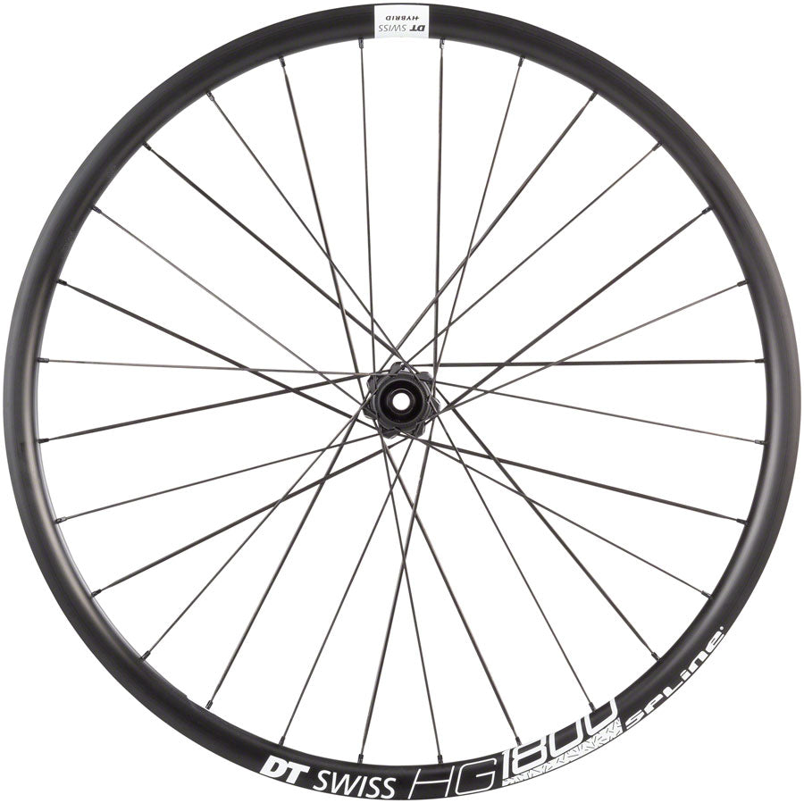 DT Swiss HG 1800 Spline Rear Wheel - 650b, 12 x 142mm, Center-Lock, HG 11, Black