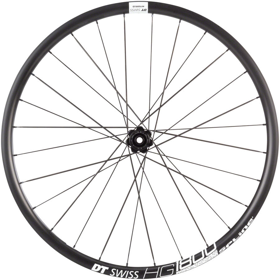 DT Swiss HG 1800 Spline Rear Wheel - 650b, 12 x 142mm, Center-Lock, HG 11, Black