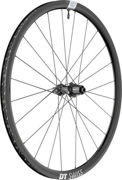 DT Swiss E 1800 Spline 30 Rear Wheel - 700c 12 x 142mm Center-Lock HG 11 Road Ratchet LN 18 BLK