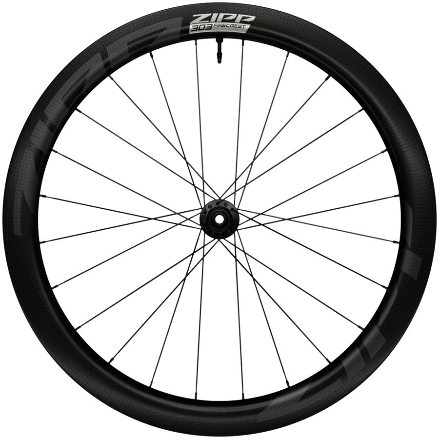 Zipp 303 Firecrest Front Wheel - 650, 12 X 100mm, Center-Lock, Tubeless, Black, A1, Black, A1