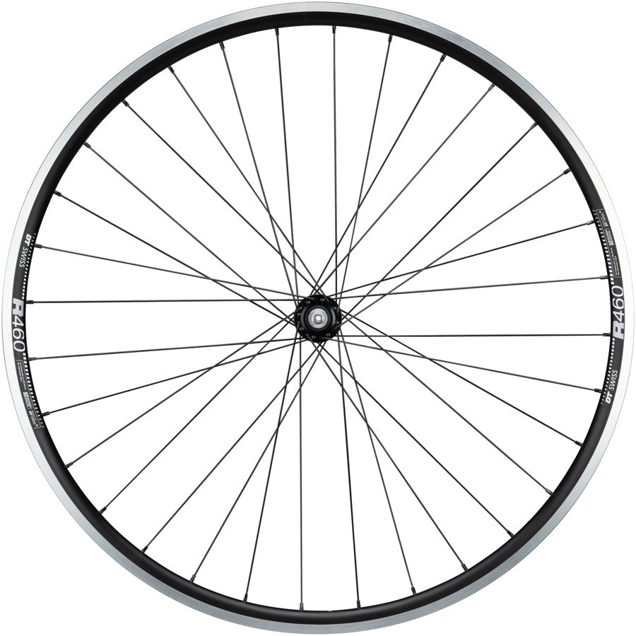 Quality Wheels 105/R460 Front Wheel - 700, QR x 100mm, Rim Brake, Black, Clincher