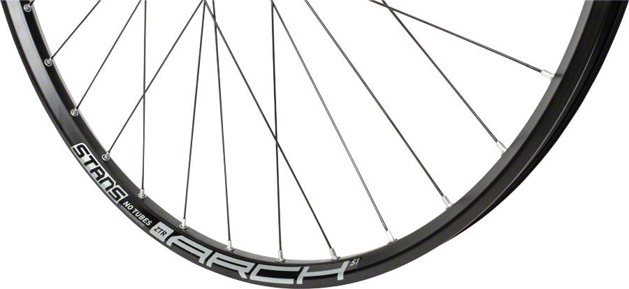 Stan's No Tubes Arch S1 Rear Wheel - 29", 12 x 142mm, 6-Bolt, HG 11, Black
