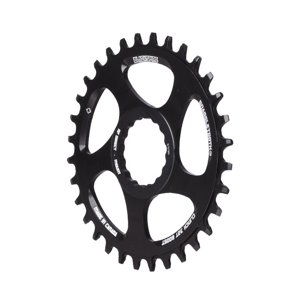 Wolf Tooth Direct Mount Chainring - 32t, RaceFace/Easton CINCH Direct Mount, Drop-Stop A, 6mm Offset, Black