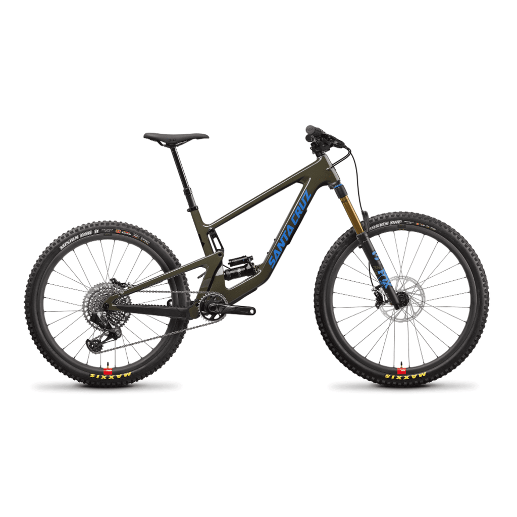 2022 Santa Cruz Bronson Carbon CC 29 MX Complete Bike - X01 AXS Reserve Build, Large, Moss