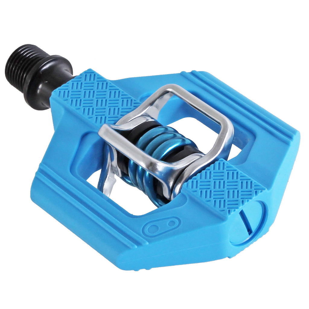 Crank Brothers Candy 1 Pedals - Dual Sided Clipless, Composite, 9/16", Blue