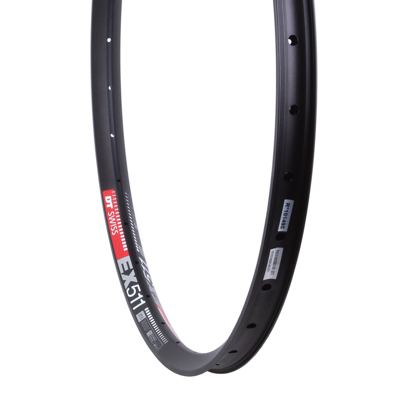 DT Swiss EX 511 Rim - 27.5", Disc, Black, 32H