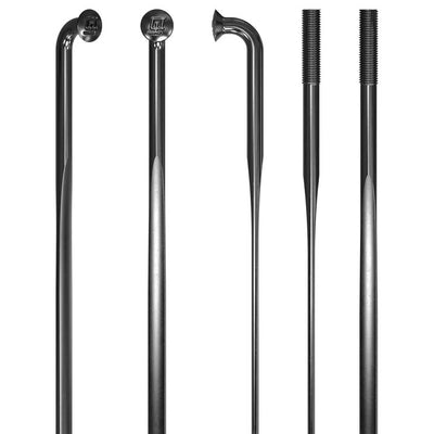 DT Swiss Aerolite Bladed Spoke Black 294mm 20/Count