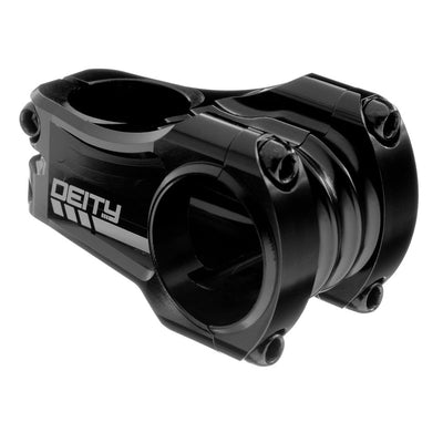 DEITY Copperhead Stem - 50mm, 35 Clamp, +/-0, 1 1/8", Aluminum, Black