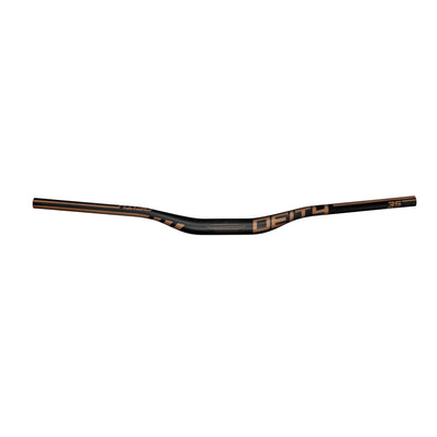 DEITY Speedway 35 Handlebar - Carbon, 30mm Rise, 810mm Width, 35mm Clamp, Black w/Bronze