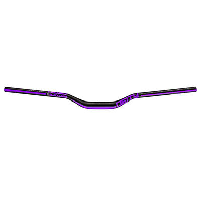 DEITY Blacklabel Handlebar - 38mm Rise, 800mm Width, 31.8mm Clamp, Purple