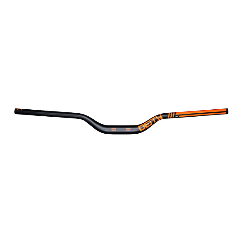 DEITY Highside 35 Riser Handlebar - 50mm Rise, 800mm Width, 35mm Clamp, Orange