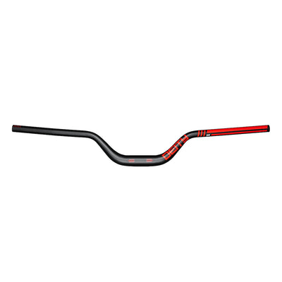 DEITY Highside 35 Riser Handlebar - 80mm Rise, 800mm Width, 35mm Clamp, Red