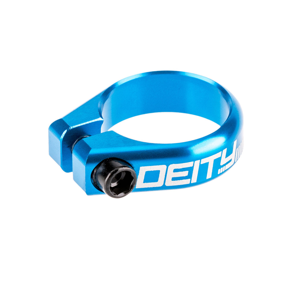 DEITY Circuit Seatpost Clamp - 36.4mm, Blue