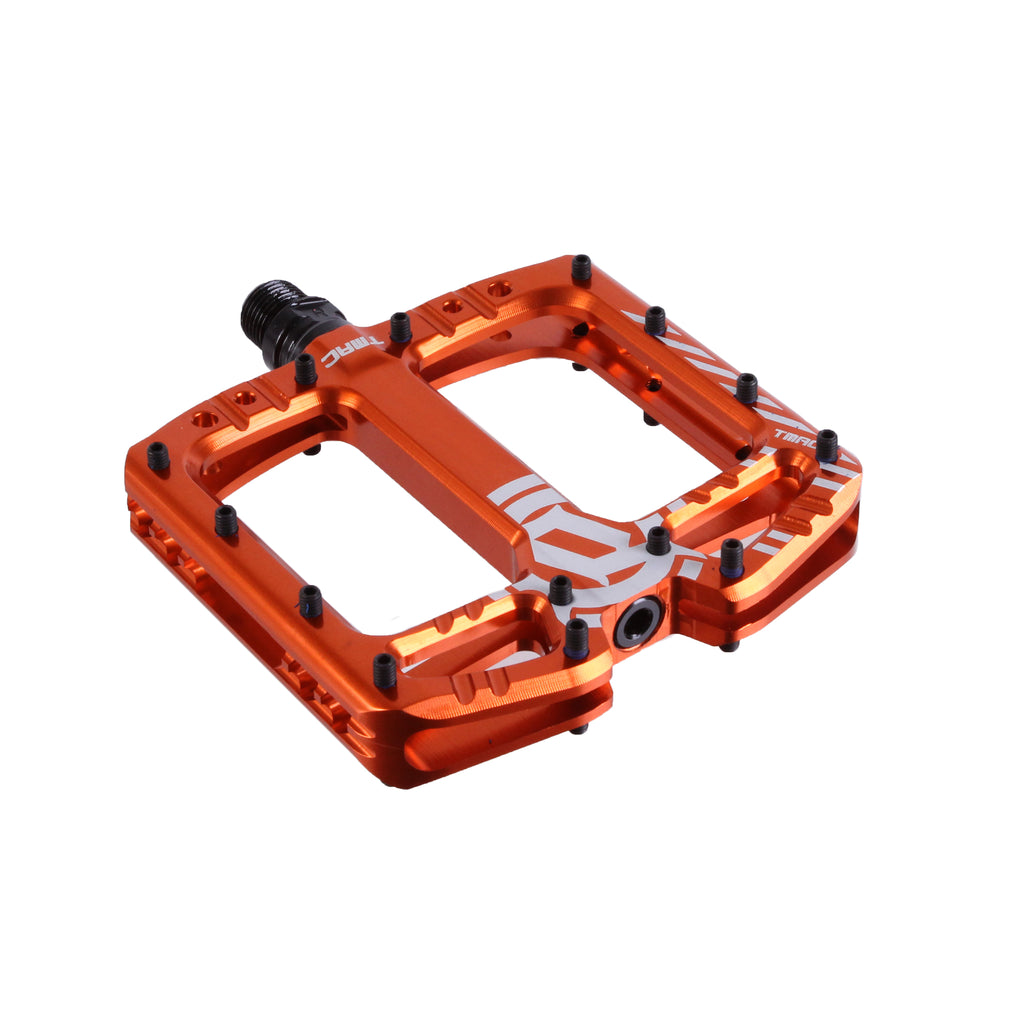 DEITY TMAC Pedals - Platform, Aluminum, 9/16", Orange