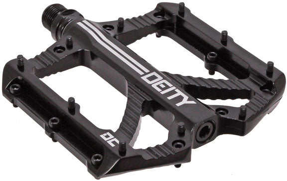 DEITY Bladerunner Pedals - Platform, Aluminum, 9/16", Black