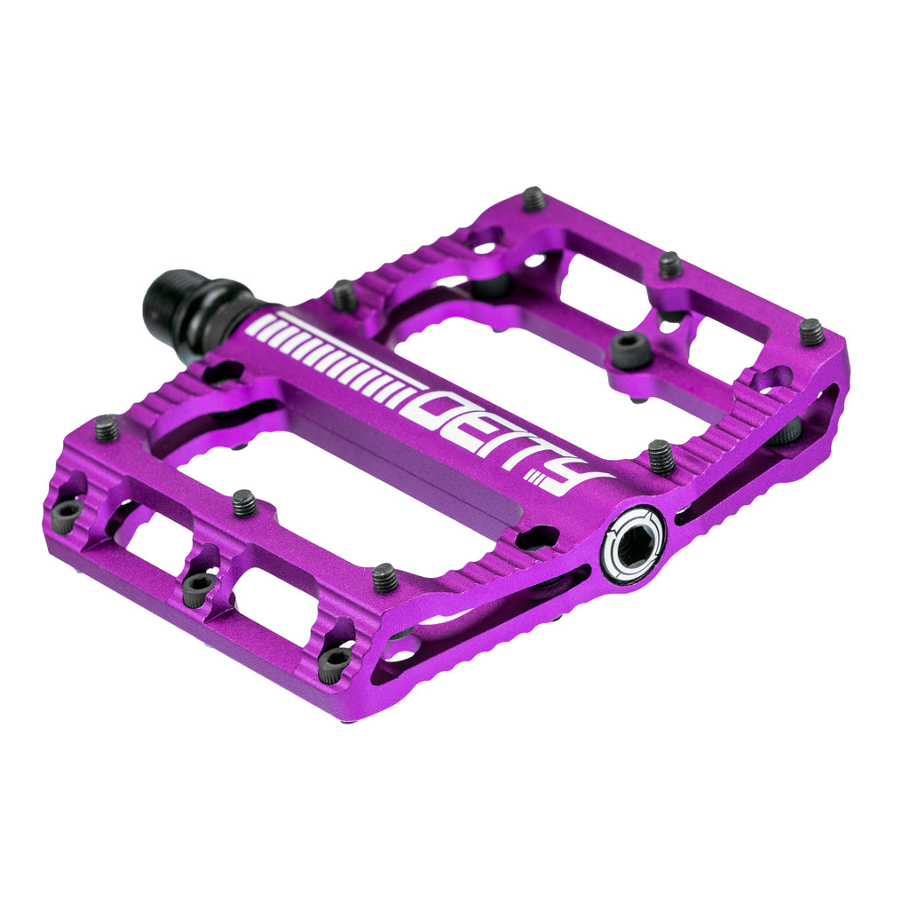 DEITY Black Kat Pedals - Platform, Aluminum, 9/16", Purple
