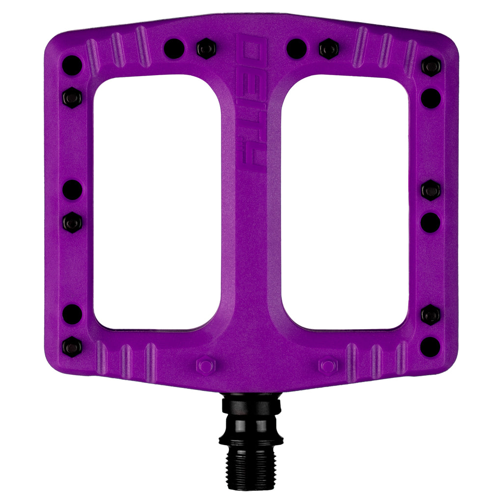 DEITY Deftrap Pedals - Platform, Composite, 9/16", Purple