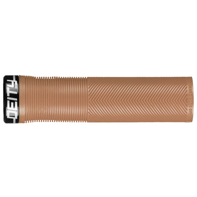 DEITY Knuckleduster Grips - Gum, Lock-On