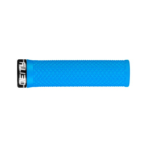 DEITY Lockjaw Grips - Blue, Lock-On