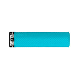DEITY Supracush Grips - Turquoise, Lock-On