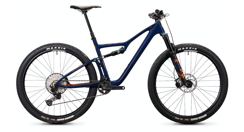 Ibis Exie SLX Factory Medium Downcountry Bike - Medium, Black/Blue - DEMO RESERVATION