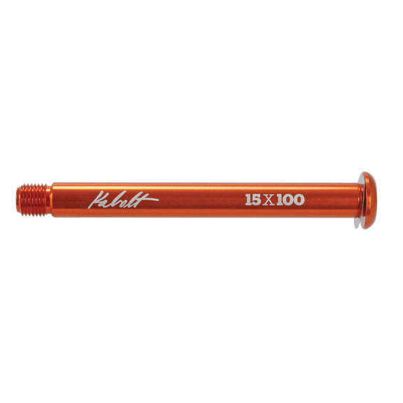 FOX Kabolt Axle Assembly, Orange, for 15x100mm Forks