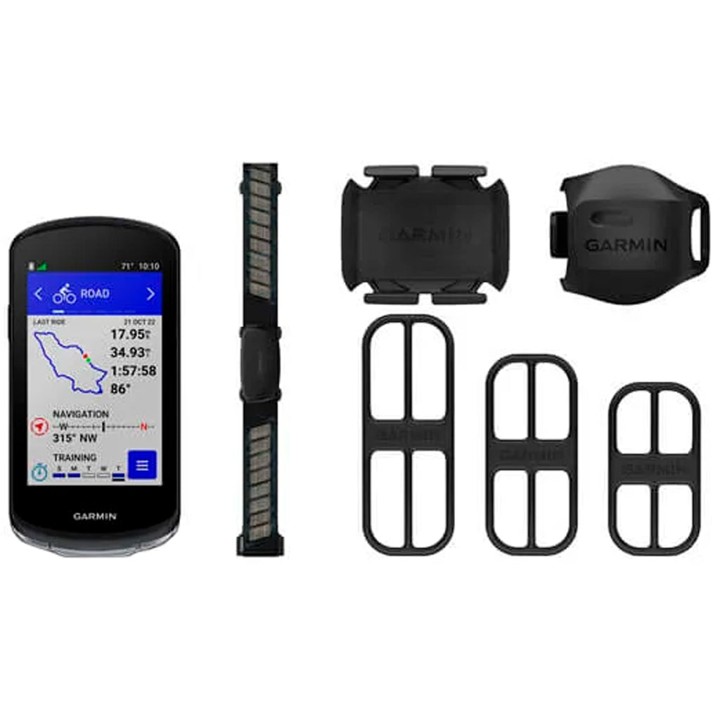 Garmin Edge 1040 GPS Mountain Bike Bundle  Black