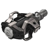 Garmin Rally XC200 Power Meter Pedals - Dual Sided Clipless, Alloy, 9/16", Black, Pair, Dual-Sensing, Shimano SPD
