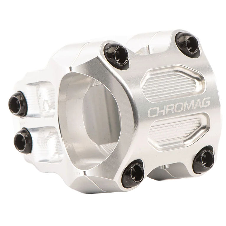 Chromag Riza Stem - 32mm, 35mm Clamp, +/-0, Silver