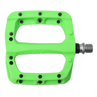 HT Pedals PA03A Platform Pedals CrMo - Green