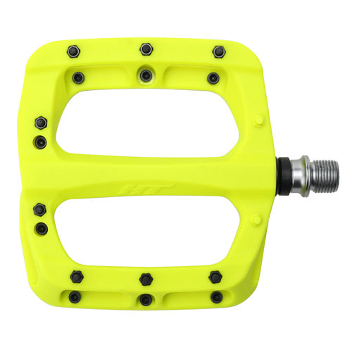 HT Pedals PA03A Platform Pedals CrMo - Neon Yellow