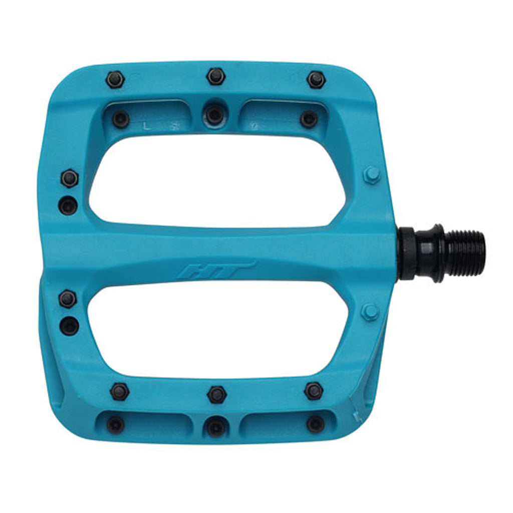 HT Pedals PA03A Platform Pedals CrMo - Turquoise
