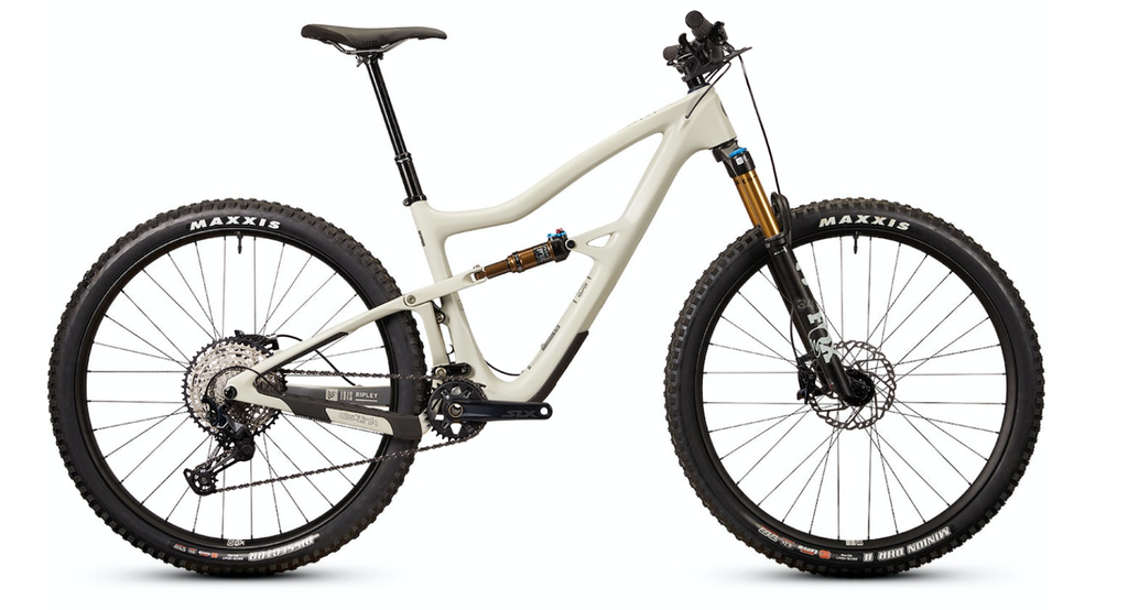 Ibis Ripley V4S Carbon 29" Complete Mountain Bike - SLX Build, Large, Drywall White