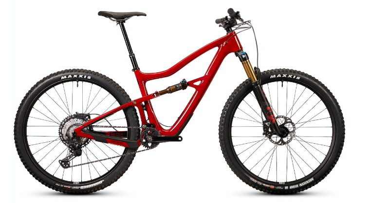 Ibis Ripley V4S Carbon 29" Complete Mountain Bike - GX Build, Medium, Bad Apple Red