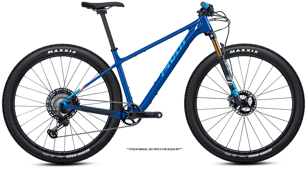 Pivot Les SL Carbon 29" Complete Mountain Bike - Pro XT/XTR w/ Alloy Wheels, Medium, Blue Ribbon