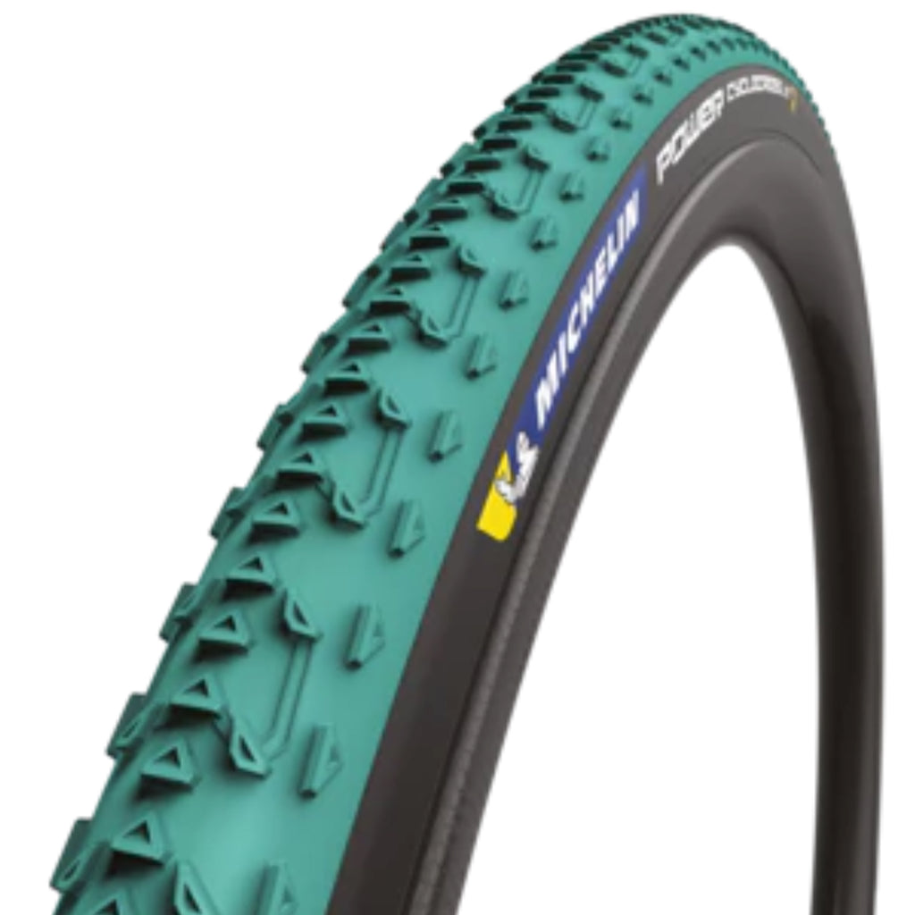 Michelin Power Cyclocross Jet Tire - 700 x 33, Tubeless, Folding, Green/Black
