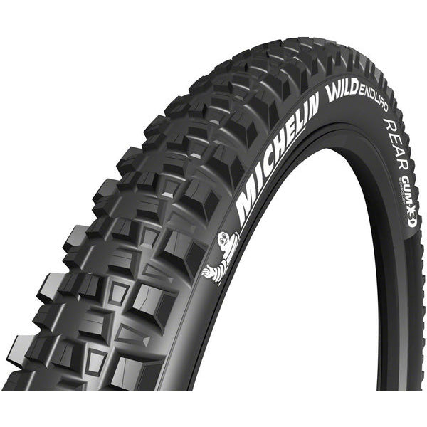 Michelin E-Wild Tire - 27.5 x 2.8, Tubeless, Folding, Gum-X, Black, Rear, Ebike