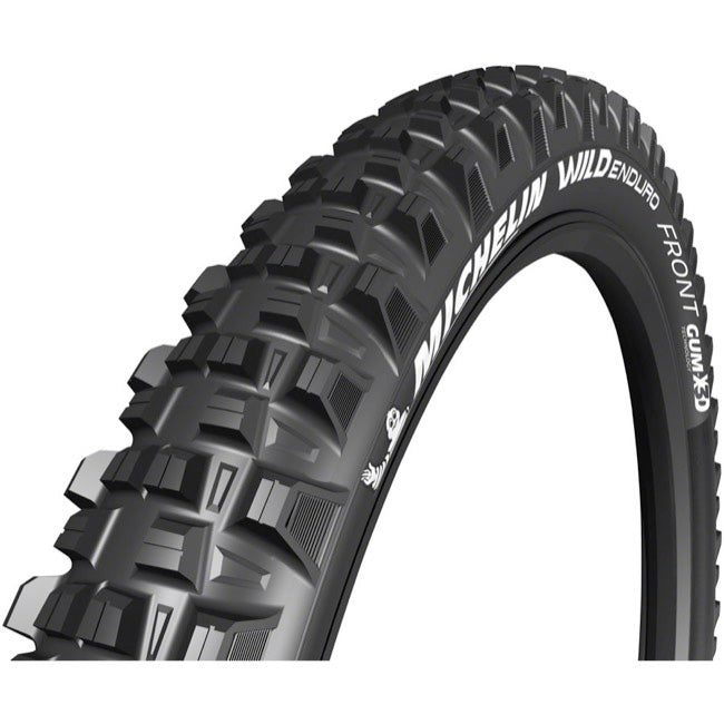 Michelin E-Wild Tire - 29 x 2.6, Tubeless, Folding, Gum-X, Black, Front, Ebike