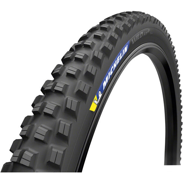 Michelin Wild AM2 Tire - 27.5 x 2.4, Tubeless, Folding, Black, Competition