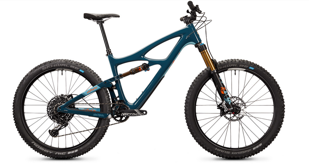 Ibis Mojo 4 Carbon 27.5" Complete Mountain Bike - NGX Build, Small, Blue Dream
