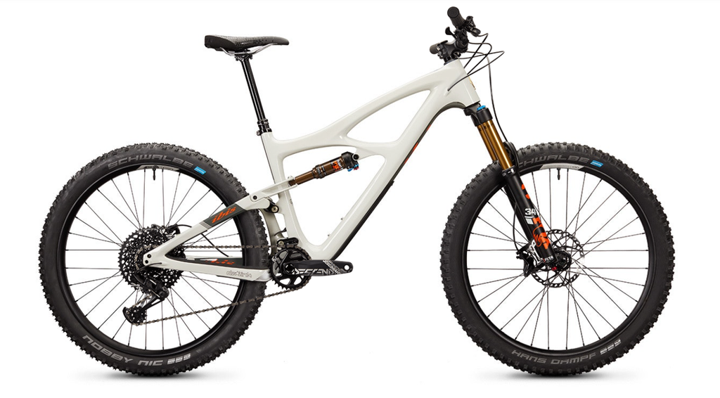 Ibis Mojo 4 Carbon 27.5" Complete Mountain Bike - NGX Build, Medium, Dirty White Board