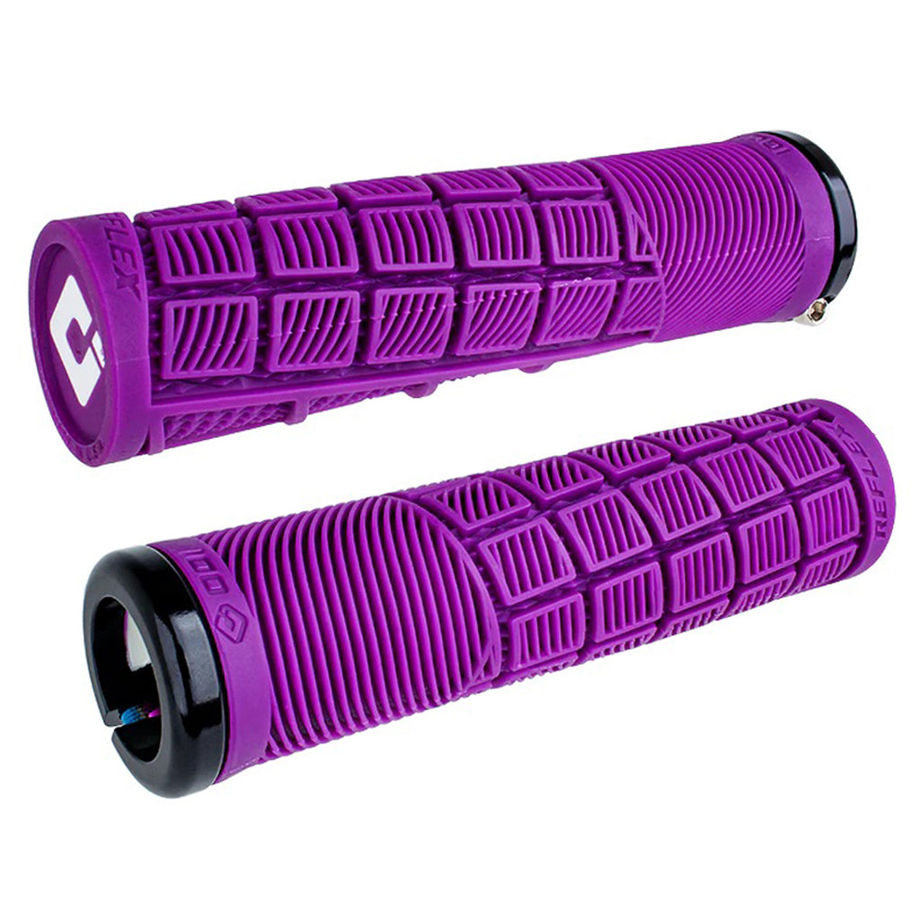 ODI Lock-On MTB Reflex Grip - Purple/Black