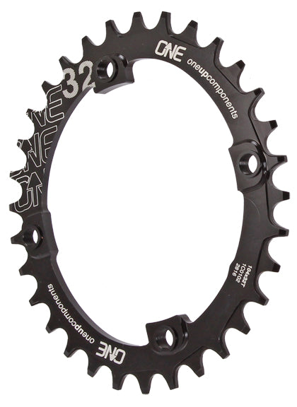 OneUp Components 104 Oval Chainring, 104BCD 32T Black