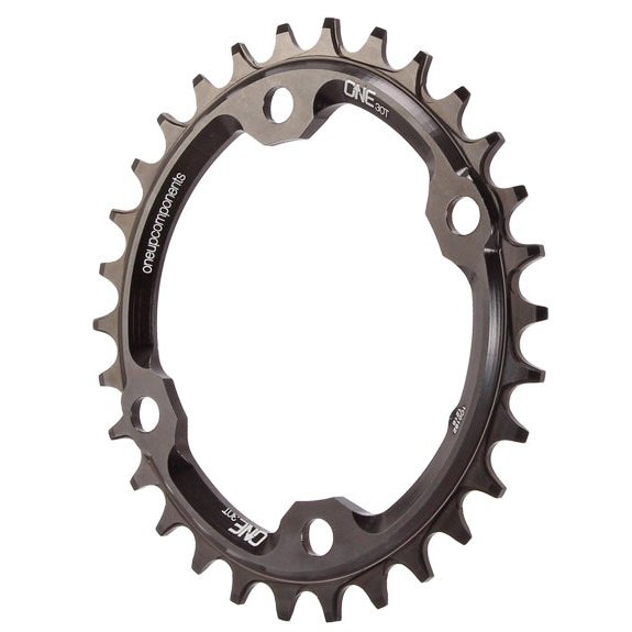 OneUp Components XT M8000 Oval Chainring, 96BCD 30T - Black
